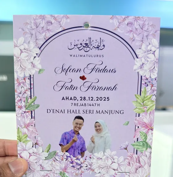 Kalendar doorgift walimatul urus